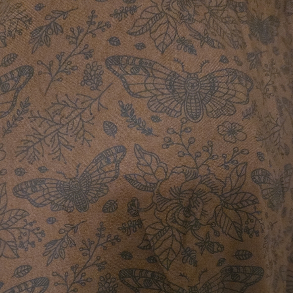 Disturbia Rosamoth Button Up Midi Skirt - Picture 6 of 6